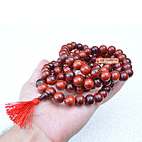 14mm Red Sandalwood (Lal Chandan) Very Big Size Mala
