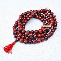 14mm Red Sandalwood (Lal Chandan) Very Big Size Mala