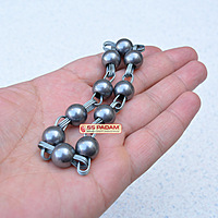 9mm Iron Sarbloh Beads Simarna Bracelet