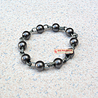 9mm Iron Sarbloh Beads Simarna Bracelet