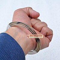 10mm Stainless Steel Chakri Punjabi Kada