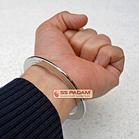 10mm Stainless Steel Chakri Punjabi Kada
