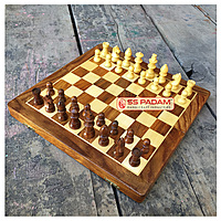 Wooden Magnetic Foldable Chess Set