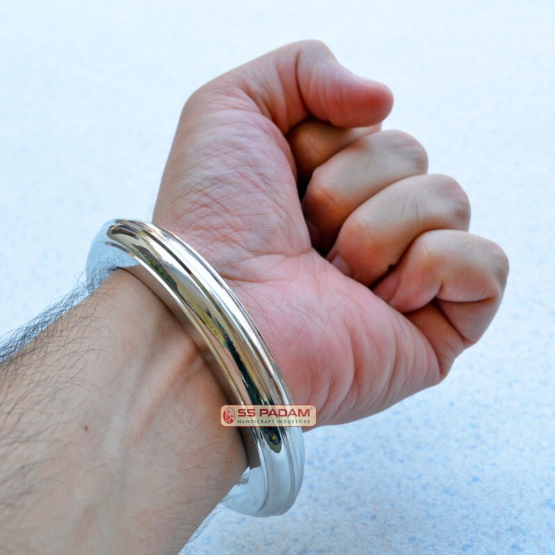 16mm Stainless Steel Authentic Dori Heavy Punjabi Kada