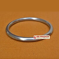 6mm Iron Sarbloh Round Punjabi Kada