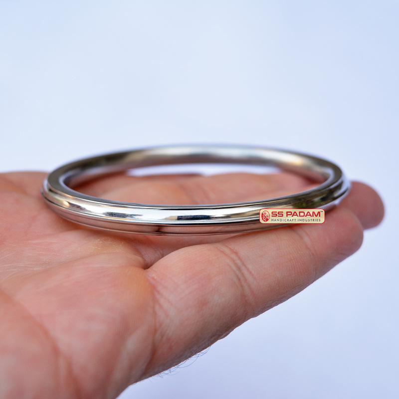 6mm Stainless Steel Authentic Dori Punjabi Kada