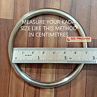 8mm Iron Sarbloh Sharp Punjabi Kada