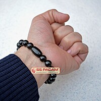 10MM Black Ebony Wood Karungali Bracelet 100% Original