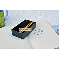 Black Ebony Wood Karungali Paperweight 4 Inch