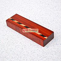 Padauk Wood Chinese Paperweight 12 Inch