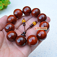 22mm Red Sandalwood (Lal Chandan) Bracelet