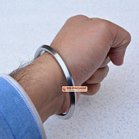 6mm Iron Sarbloh Sharp Punjabi Kada Unisex